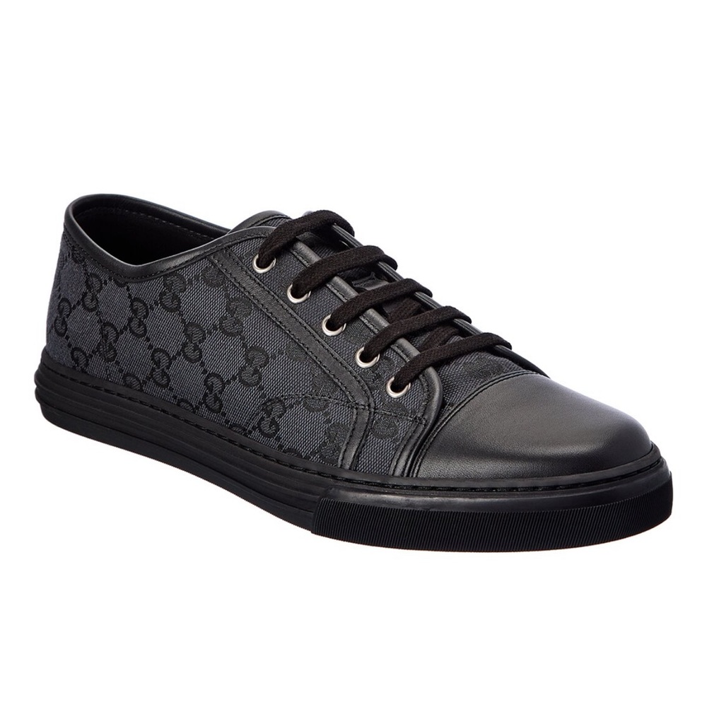 Gucci GG Canvas & Leather Sneaker